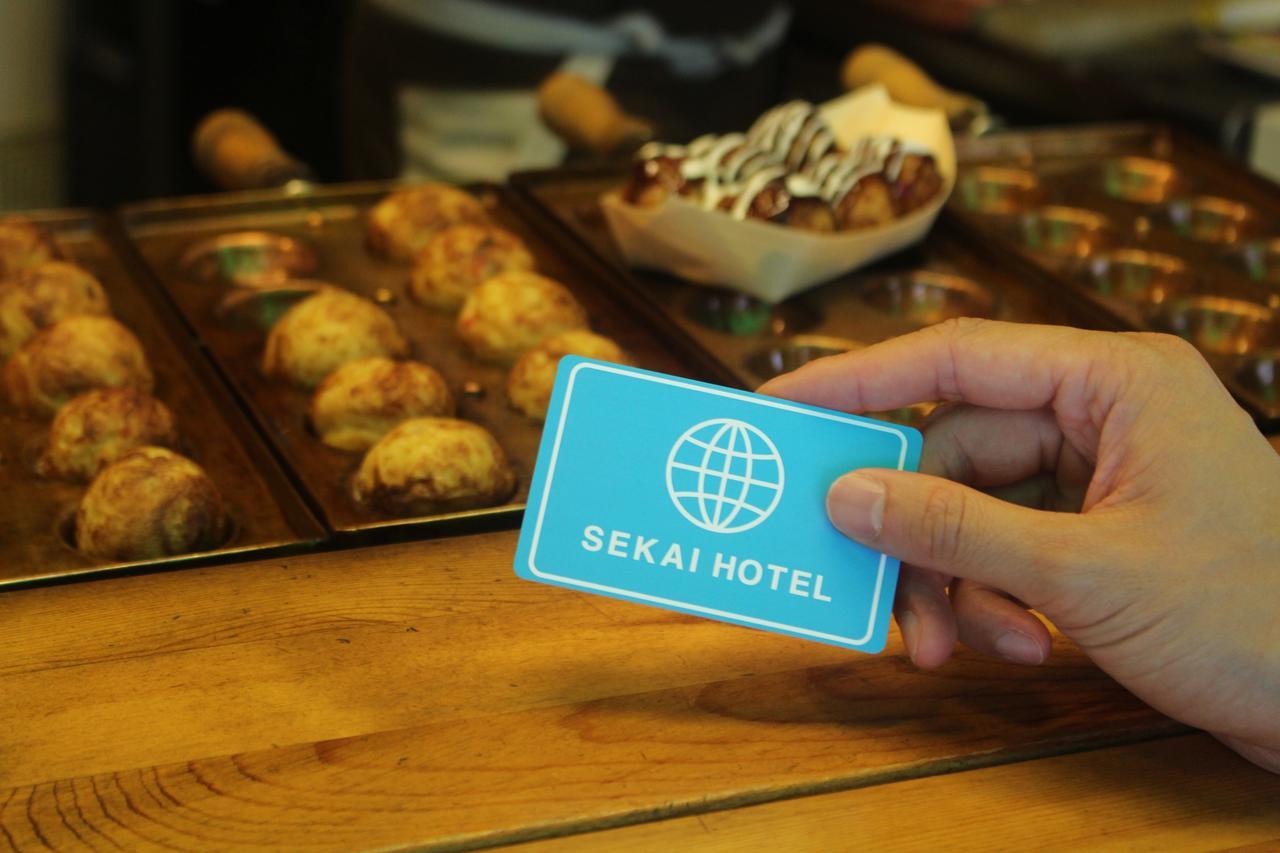 Sekai Hotel Tsuki 大阪 外观 照片